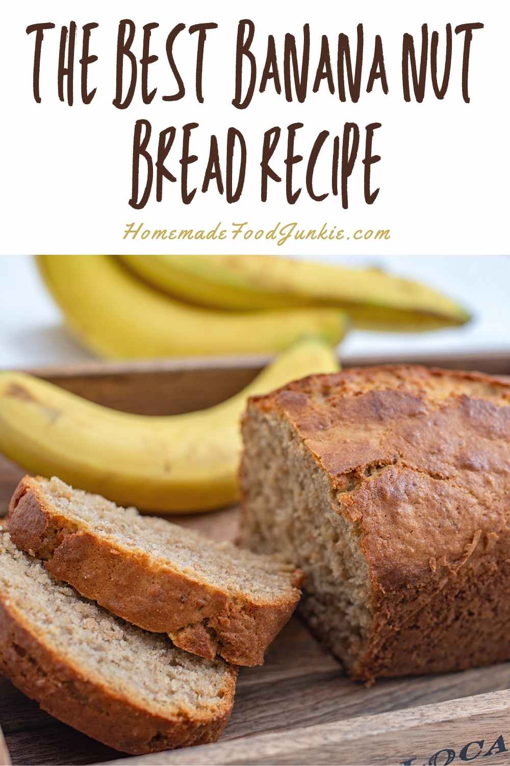 the best banana nut bread recipe-pin image