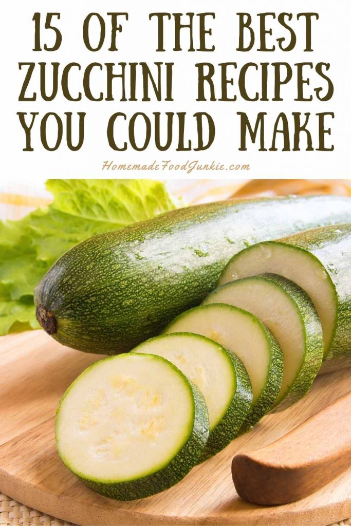 15 of the best zucchini recipes-pin image