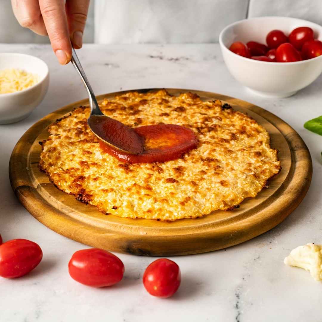Cauliflower Pizza Crust Recipe