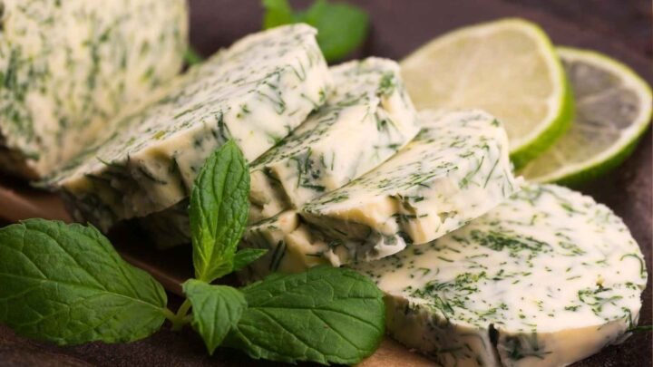 round compound butter