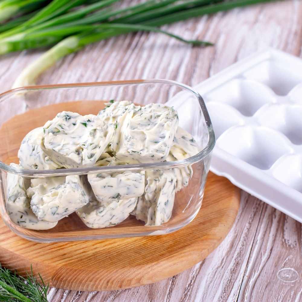 molded herb butter