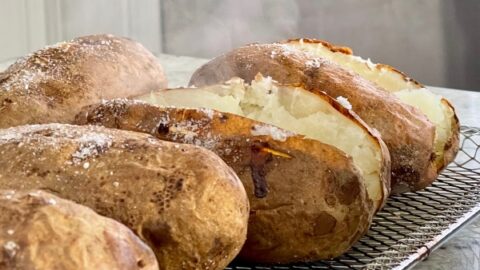 air fryer baked potatoes