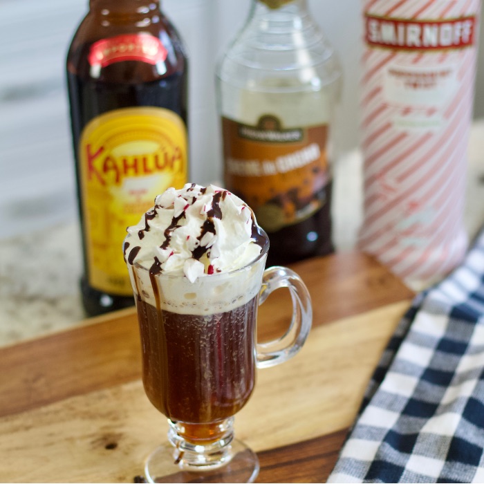 Peppermint Mocha Cocktail Coffee Drink 4 coffee cocktail with booze ingredients
