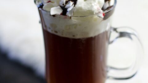 peppermint coffee cocktail