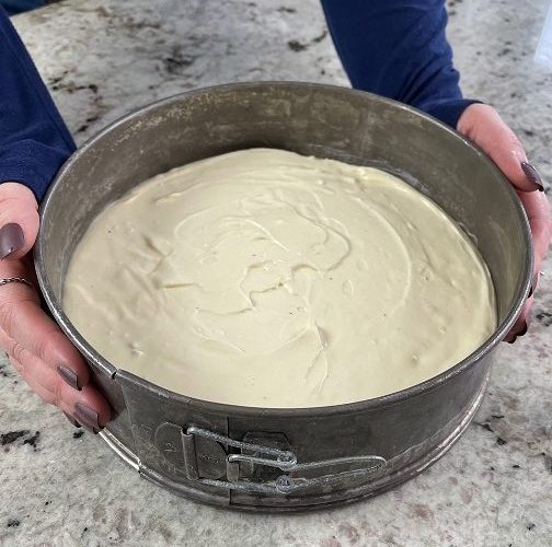 settling cheesecake filling