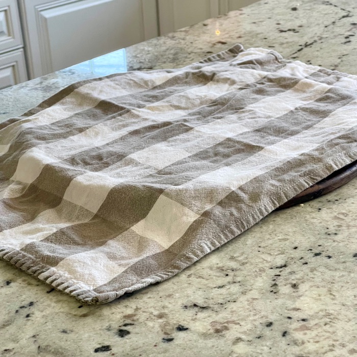 covered pizza dough