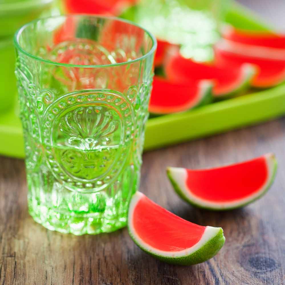 jellos shots in fruit skin