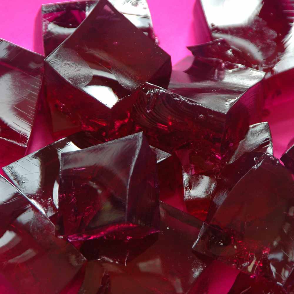 alcoholic gelatin cubes