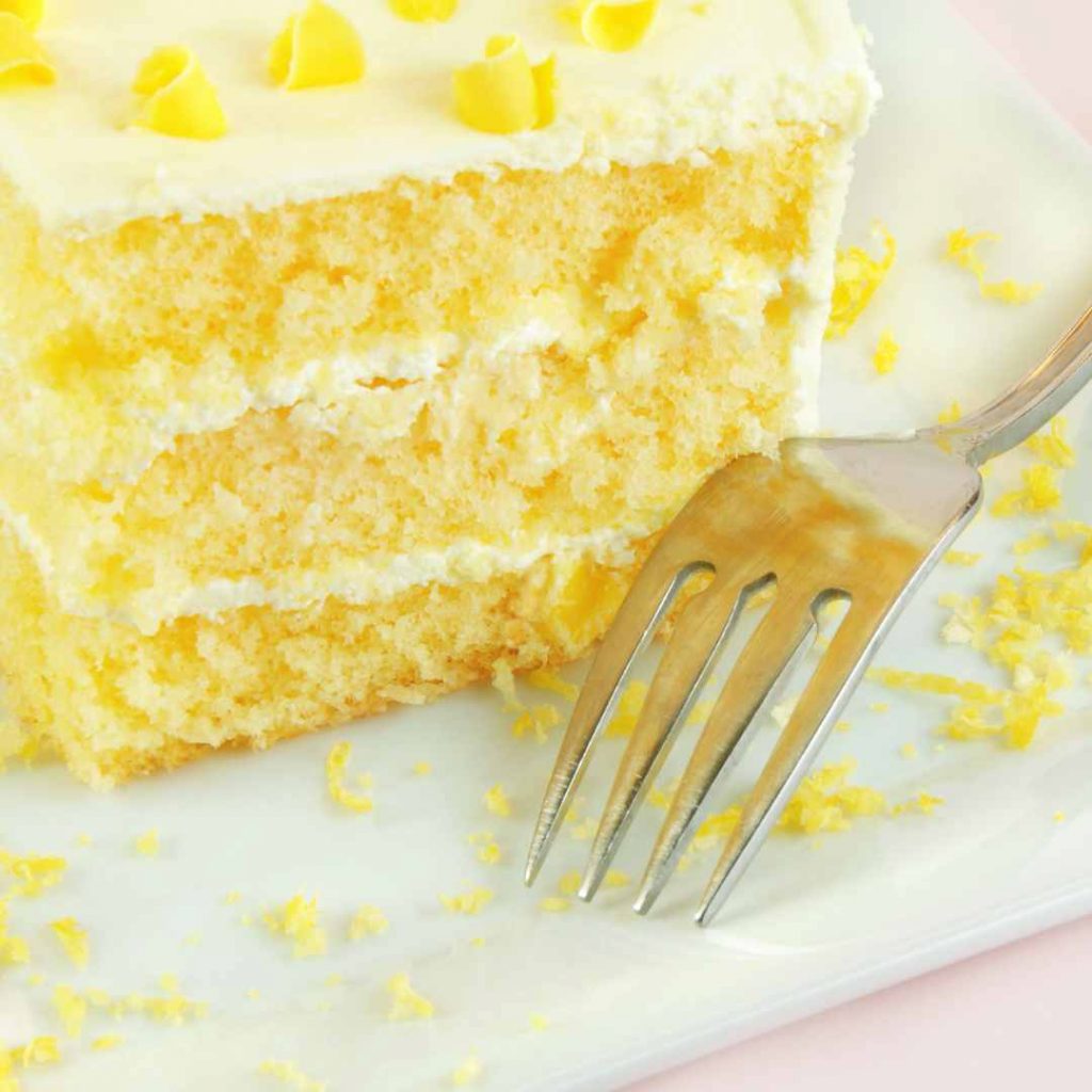 Lemon Rose Cake 1 lemon rose cake