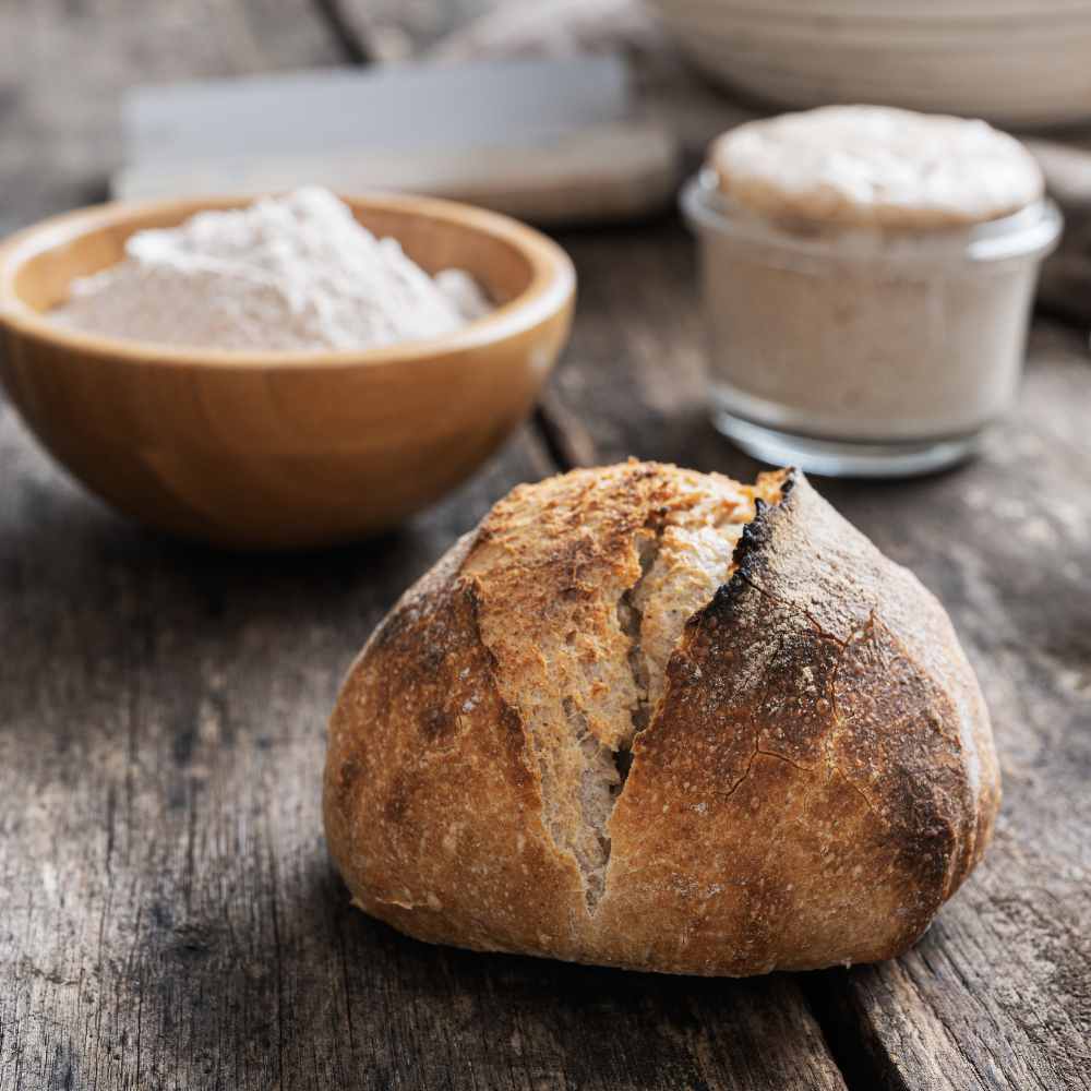 sourdough bread with starter