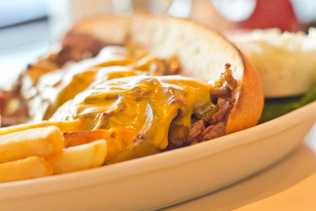 traditional Philly cheesesteak recipe