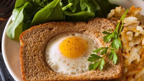 egg in a hole