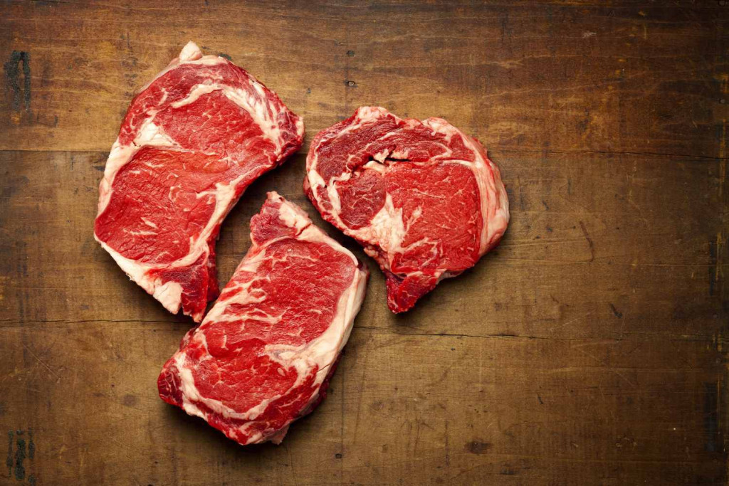 rib eye steak is great for Philly cheesesteak 