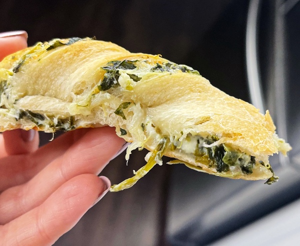 single piece of the football super bowl appetizers