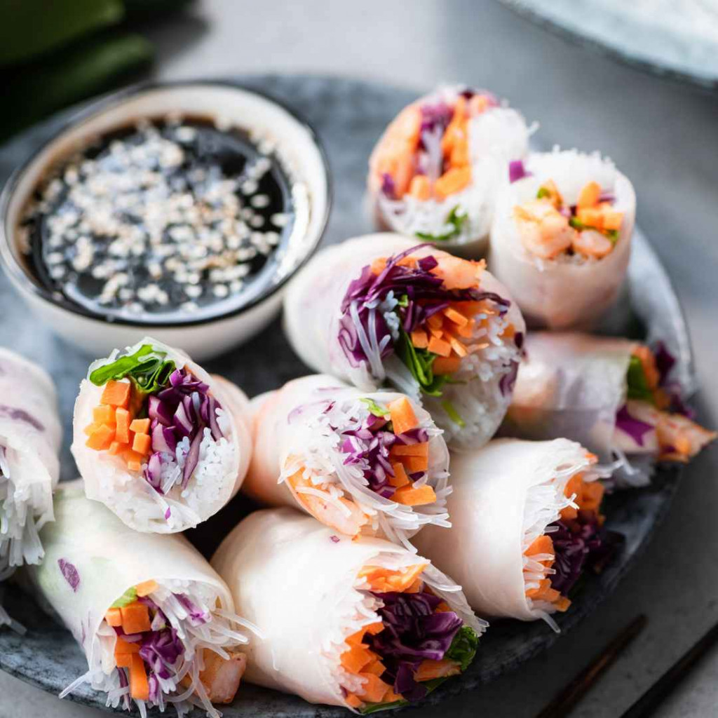 easy smoked salmon wraps