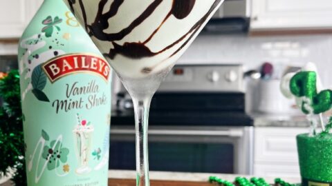 baileys vanilla mint cocktail