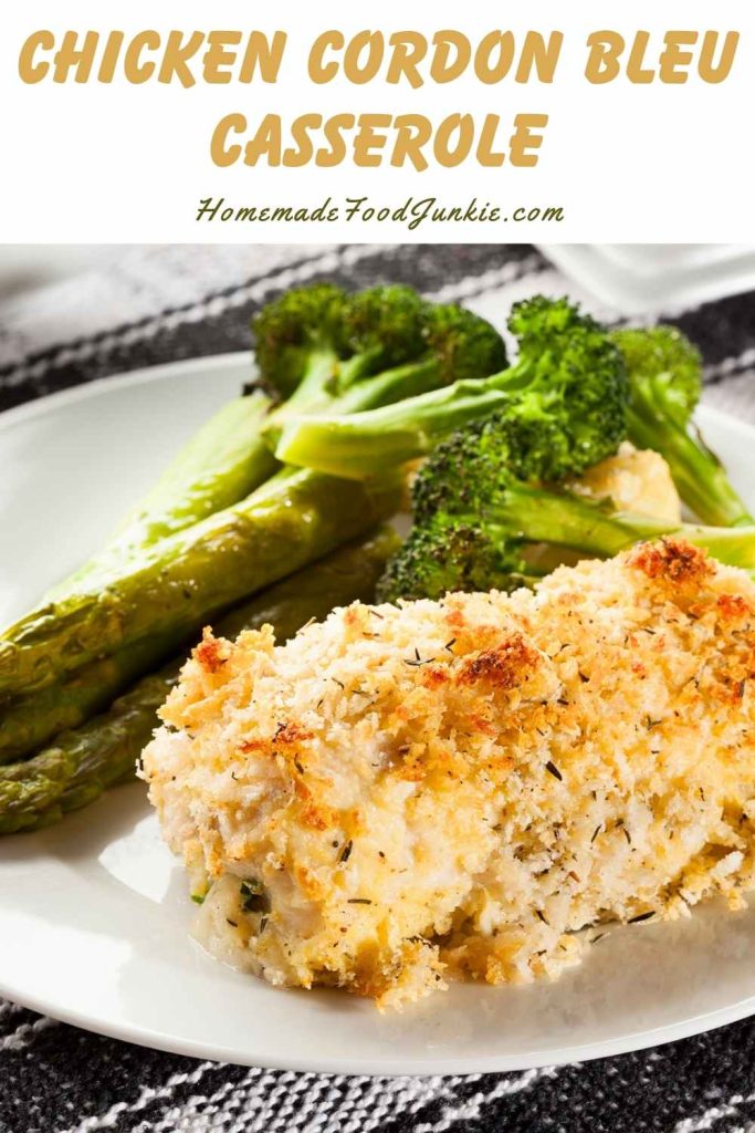 chicken cordon bleu casserole