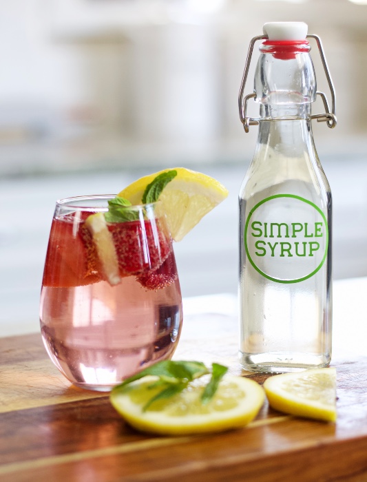 homemade simple syrup