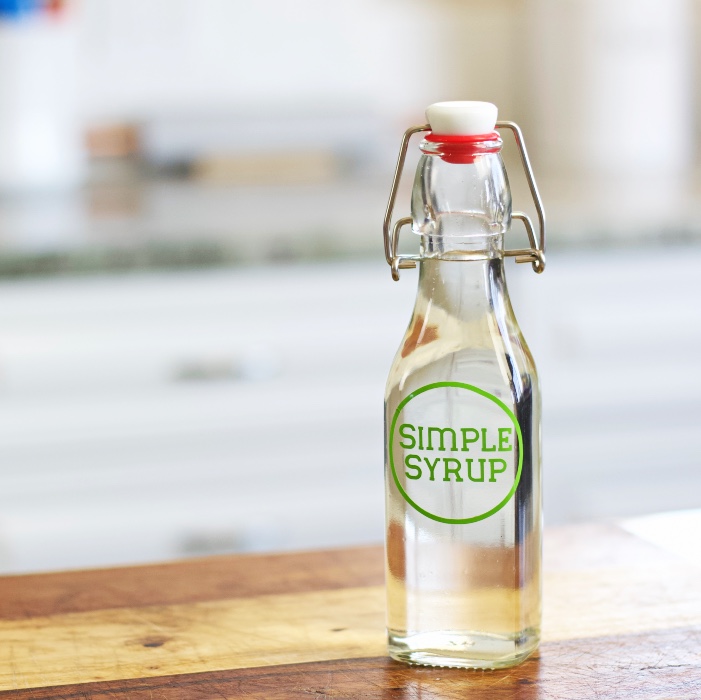 homemade simple syrup