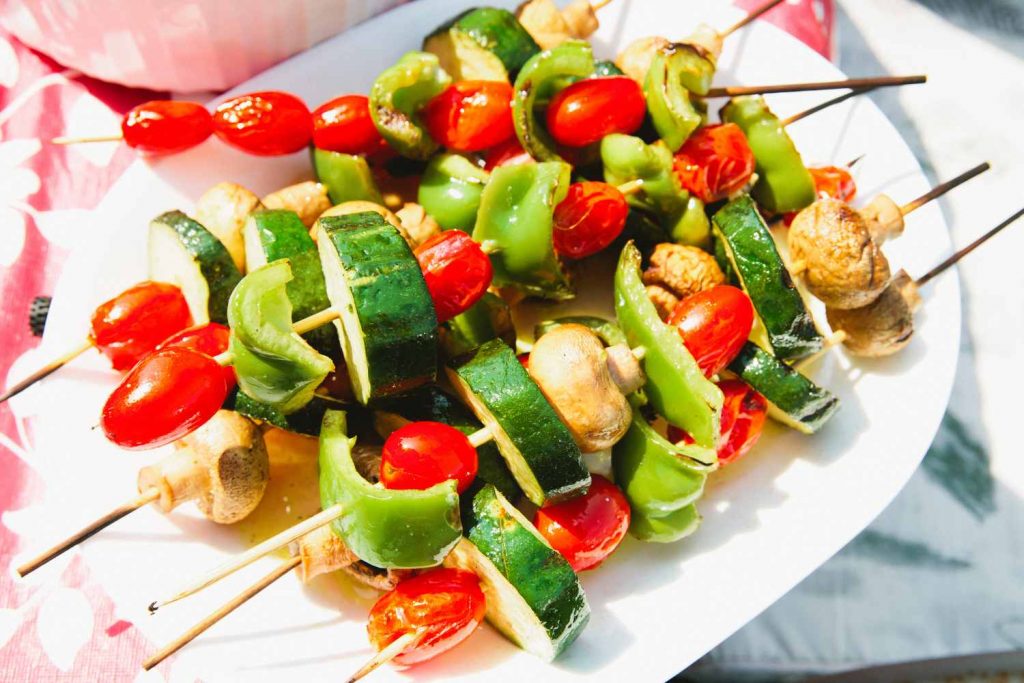 veggie kabobs