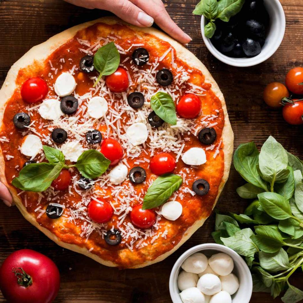 Italian herb pizza crust 1