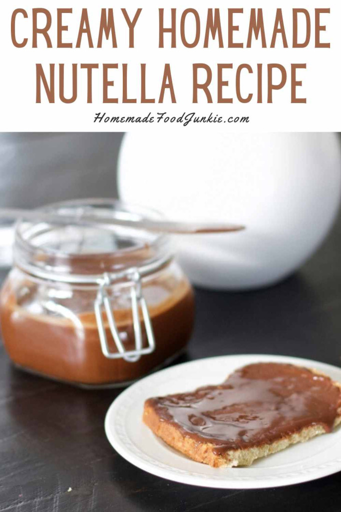 creamy homemade nutella recipe
