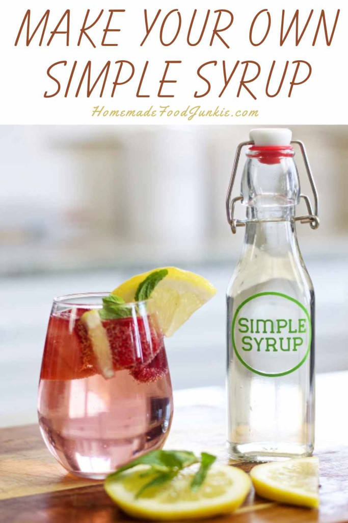 make your own simple syrup