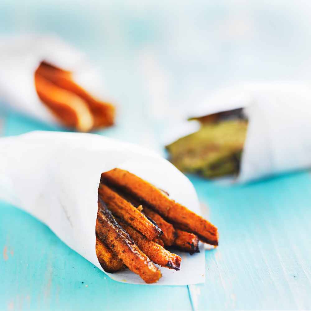 Easy Air Fryer Carrot Fries Recipe 2 carrot fries