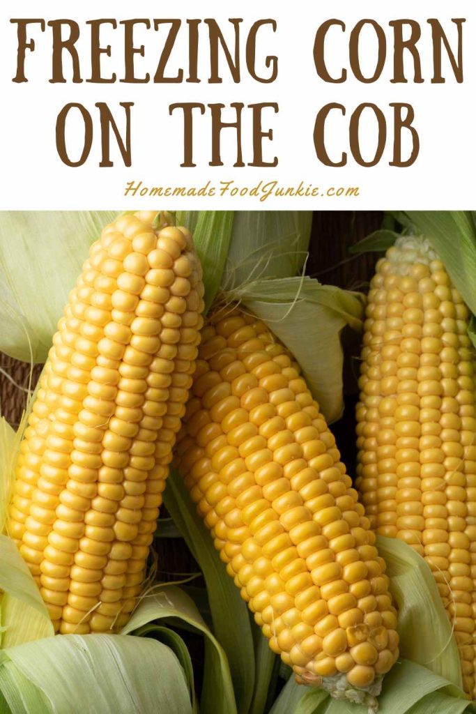 freezing corn on the cob