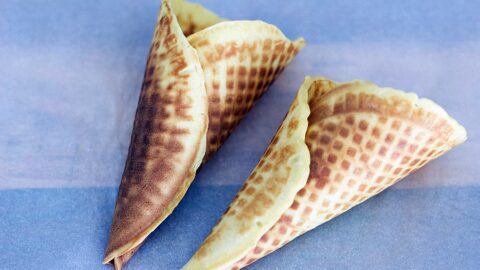 waffle cone recipe