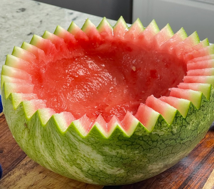 watermelon fruit bowl