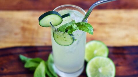 cucumber cooler mocktail