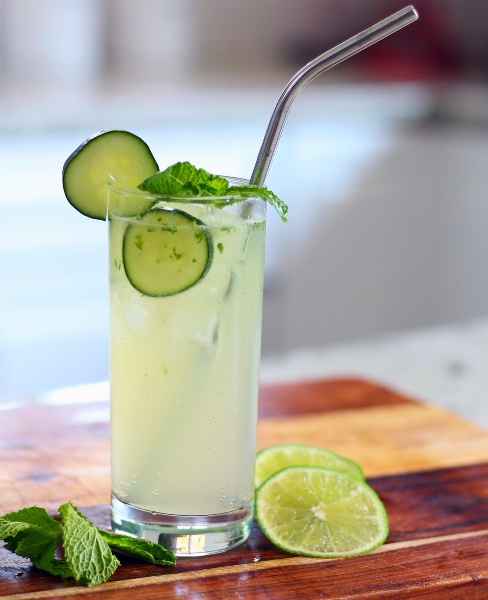 cucumber cooler mocktail