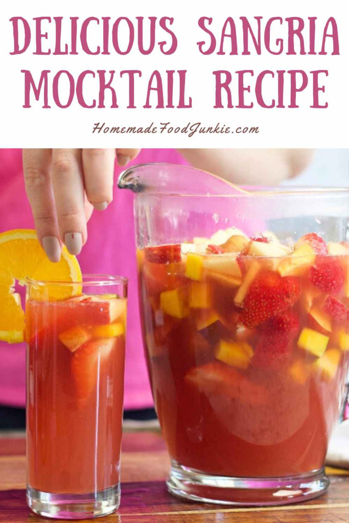 delicious sangria mocktail recipe