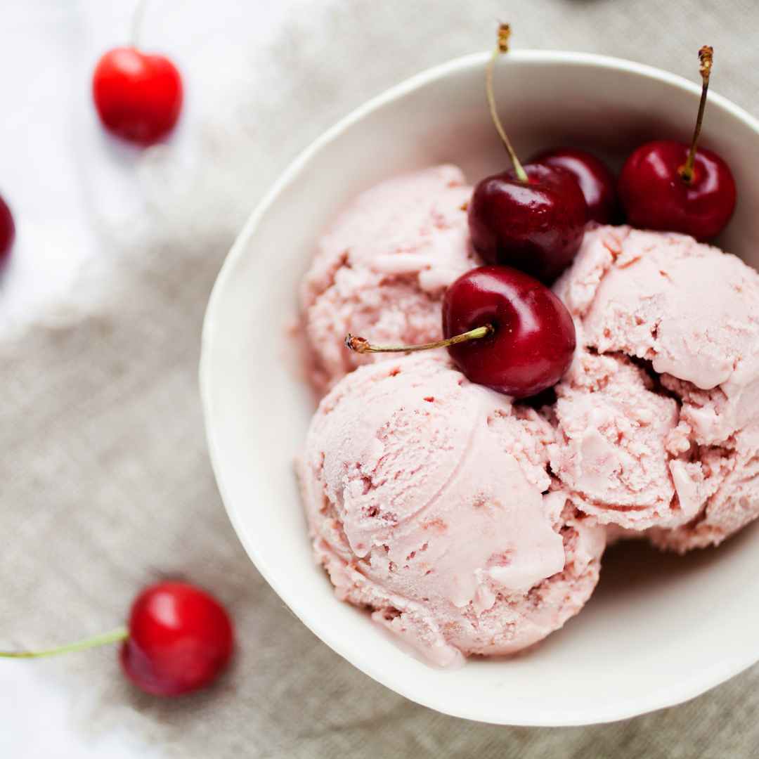 Peppermint Cherry Ice Cream Recipe