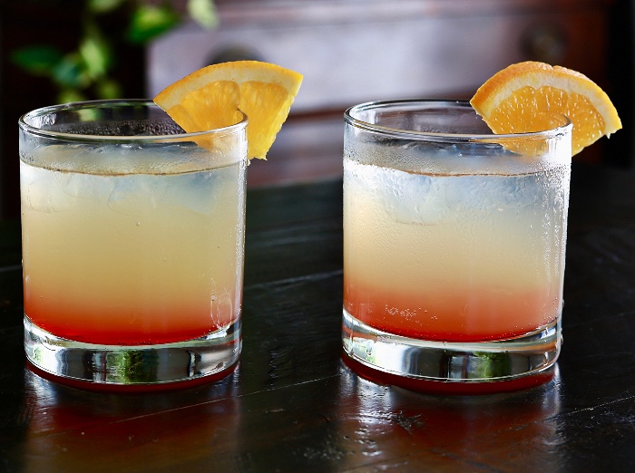 virgin tequila sunset