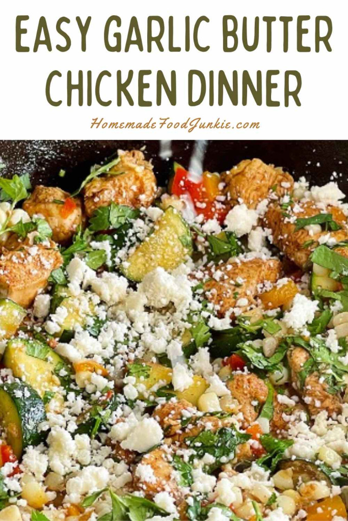 easy garlic butter chicken dinner