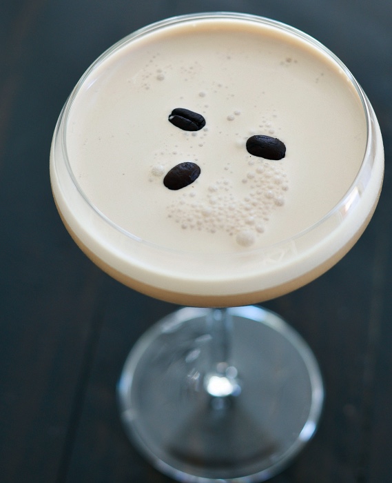 Elegant Espresso Martini Mocktail 2 espresso mocktini