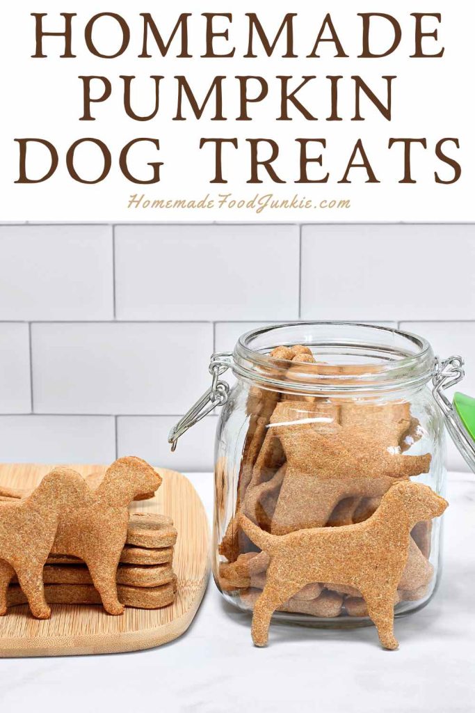 homemade pumpkin dog treats