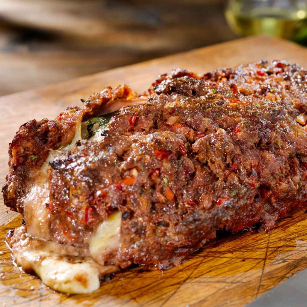 Italian stuffed meatloaf