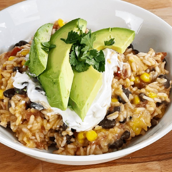 Mexican rice and Chicken