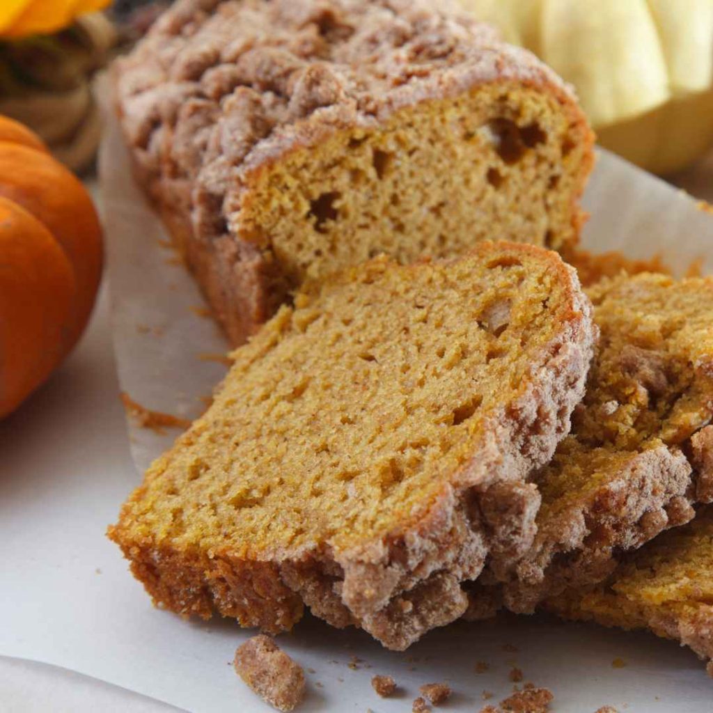 pumpkin apple spice bread