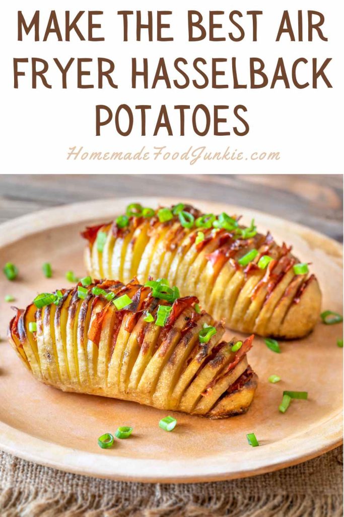 Air Fryer Hasselback Potatoes