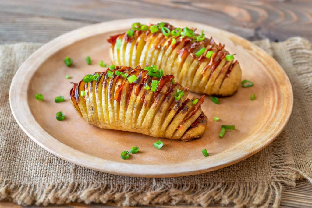 Hasselback Potatoes