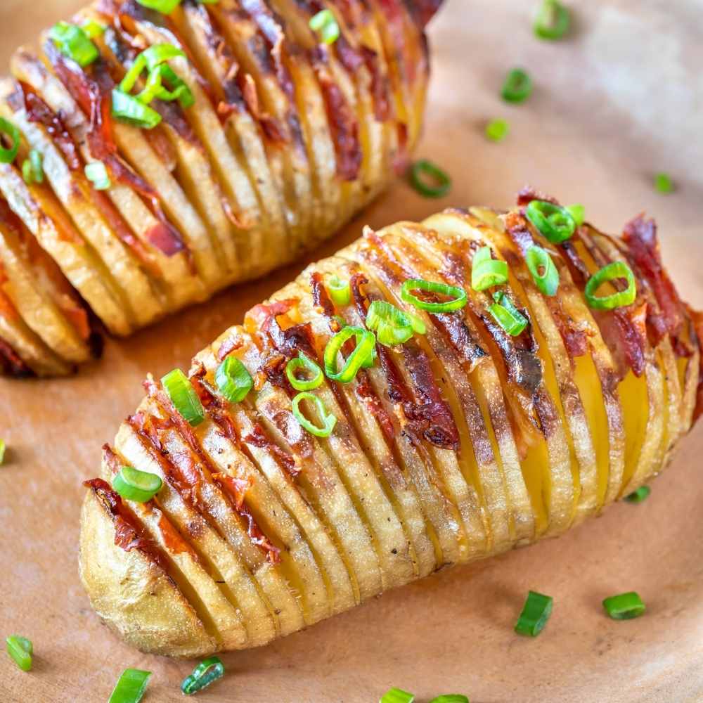 How to cook with potatoes-Hasselback Potatoes
