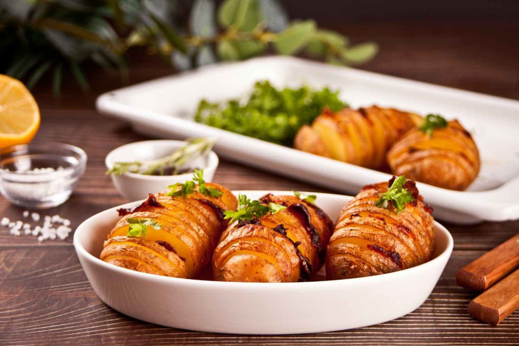 Hasselback Potatoes