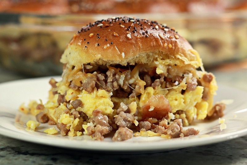 breakfast sliders