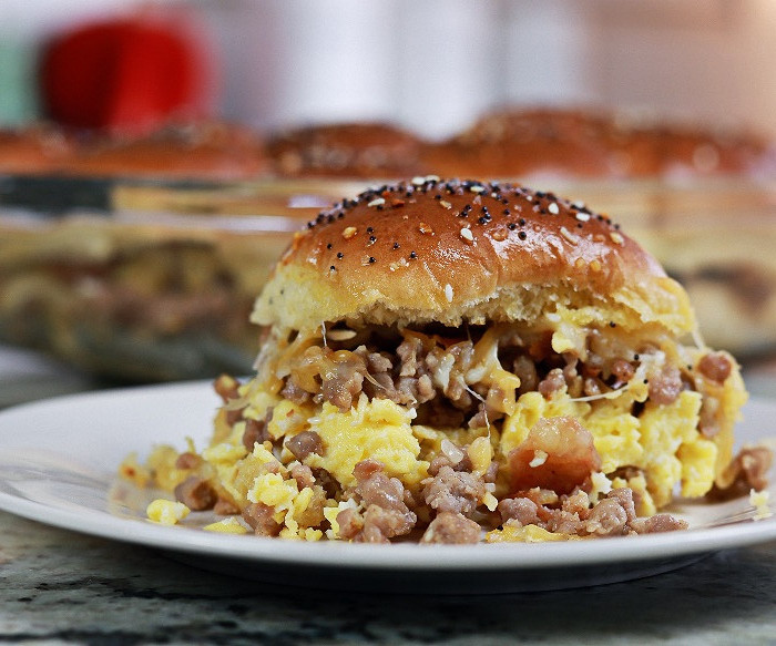 breakfast slider