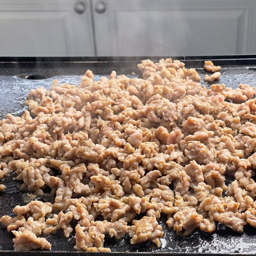 cooked sausage