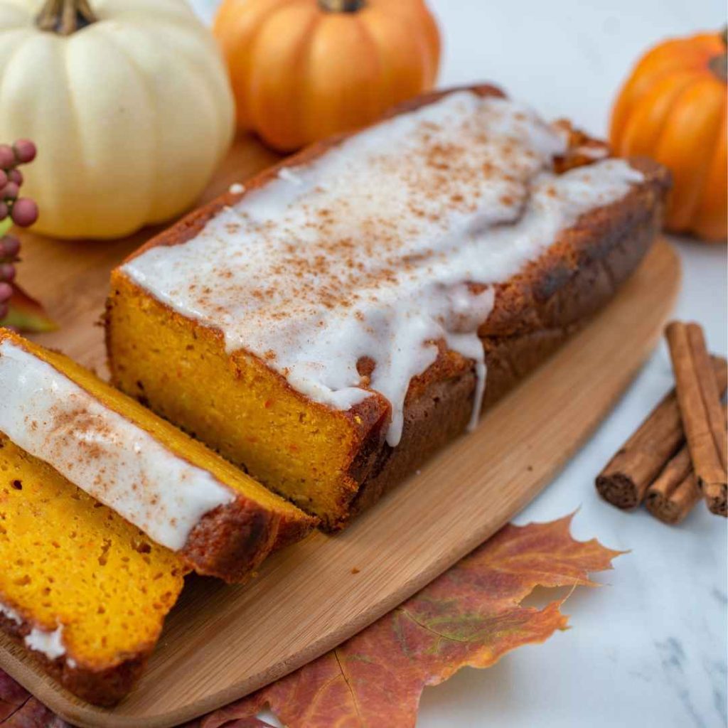 homemade pumpkin bread 1